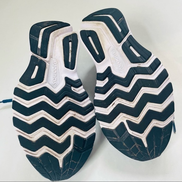 Saucony Ride14 Women’s FORMFIT PWRRUN Running Shoes Sneakers Navy Blue 6.5 - Picture 6 of 9